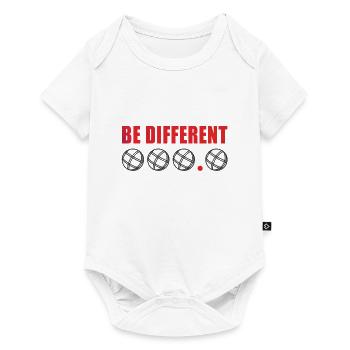 Boccia Balls Boule Player Sayings Minimalist - Baby Premium short-sleeve bodysuit - white - Front
