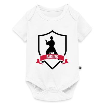 Aikido - Baby Premium short-sleeve bodysuit - white - Front