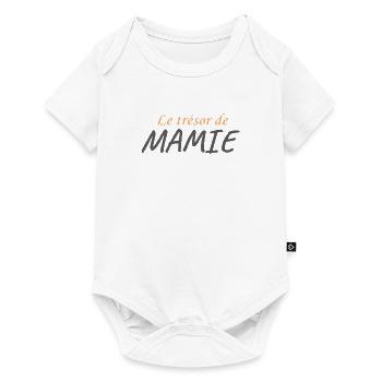 Trésor de Mamie - Body à manches courtes Premium Bébé - blanc - Devant