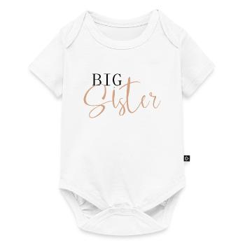 Big Sister - Baby Premium short-sleeve bodysuit - white - Front