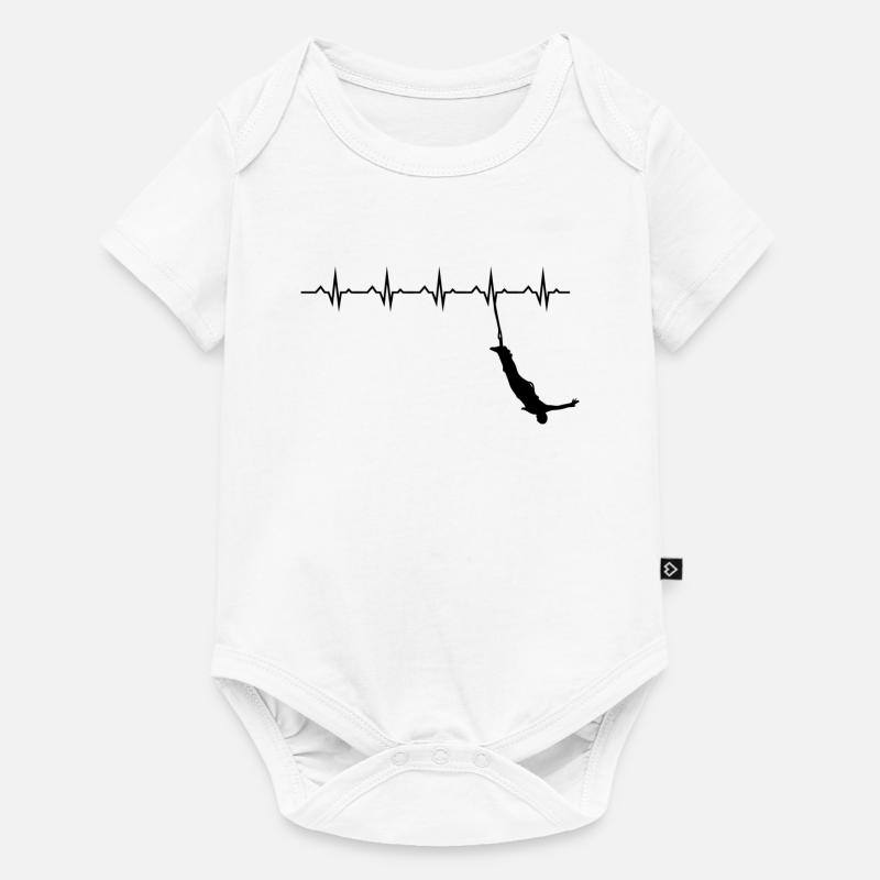 Bungee Jumping Evolution Sport Fun - Baby Premium short-sleeve bodysuit - white