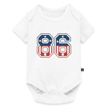 Number 86 USA - Baby Premium short-sleeve bodysuit - white - Front