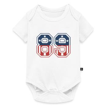 Number 89 USA - Baby Premium short-sleeve bodysuit - white - Front