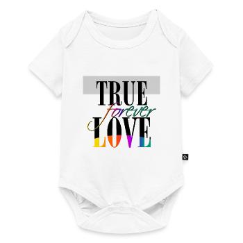 True Love forever - Baby Premium short-sleeve bodysuit - white - Front
