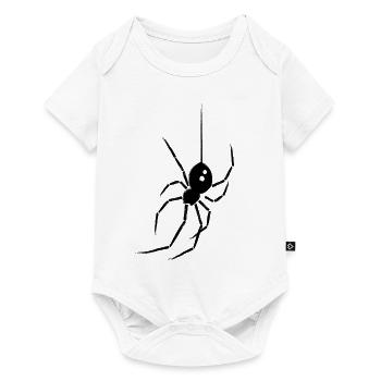 Araignée Veuve noire - Body à manches courtes Premium Bébé - blanc - Devant