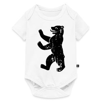 Berlin Bear Berlin Vintage Coat of Arms - Baby Premium short-sleeve bodysuit - white - Front