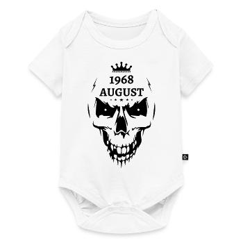 August 1968 Skull - Baby Premium short-sleeve bodysuit - white - Front