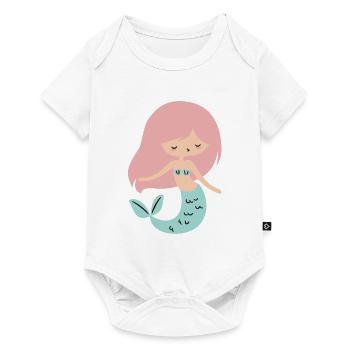 Mermaid - Baby Premium short-sleeve bodysuit - white - Front