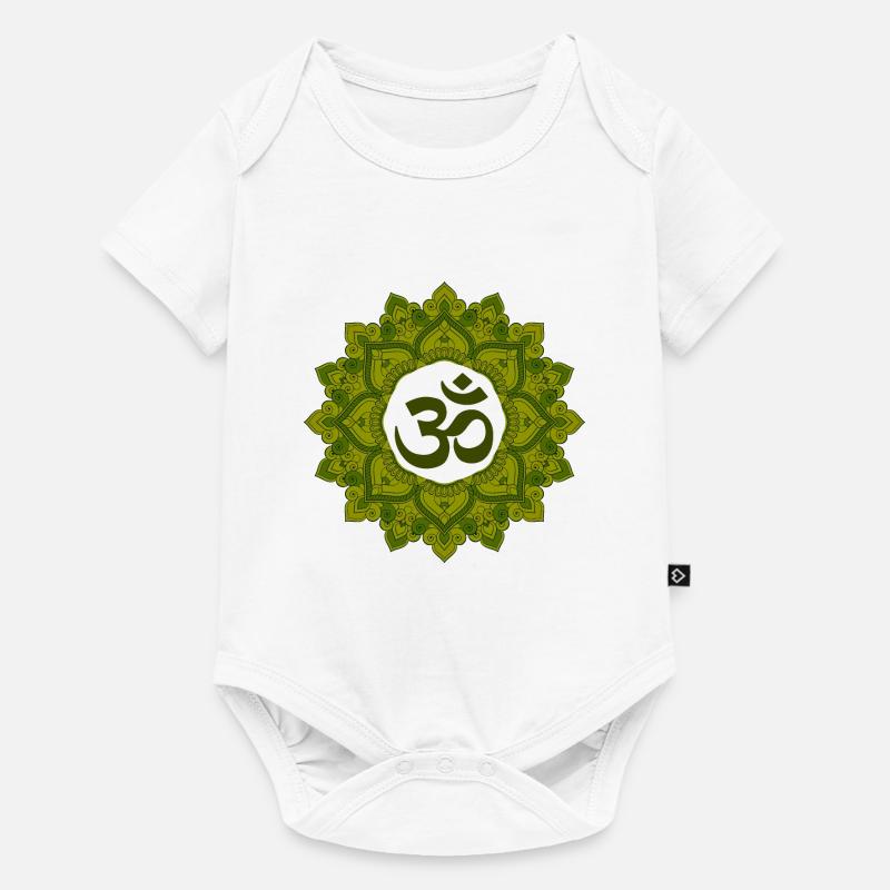 Mandala - Body à manches courtes Premium Bébé - blanc