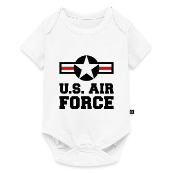 us air force - Baby Premium short-sleeve bodysuit - white - Front