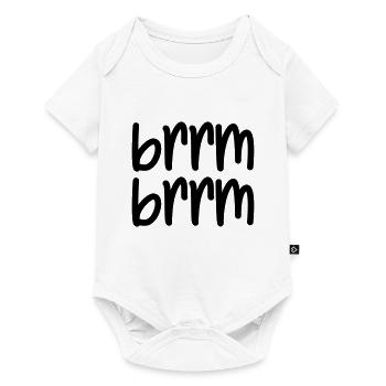 brrm brrm - Body à manches courtes Premium Bébé - blanc - Devant