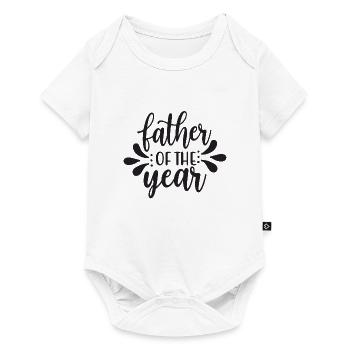 Vater des Jahres - Father of the Year - Baby Premium short-sleeve bodysuit - white - Front