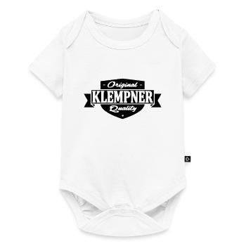 klempner - Baby Premium Kurzarmbody - Weiß - Vorne
