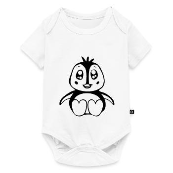 baby penguin - Baby Premium short-sleeve bodysuit - white - Front