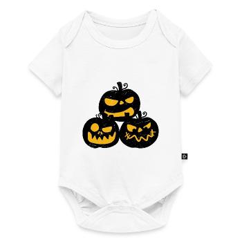 halloween cadeau - Body à manches courtes Premium Bébé - blanc - Devant