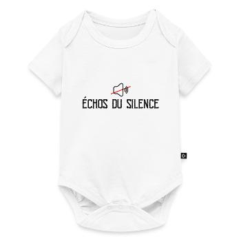 Échos Du Silence - Body à manches courtes Premium Bébé - blanc - Devant