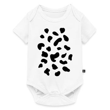 Cow Costume Spots Pattern Dalmatian Spotted - Baby Premium short-sleeve bodysuit - white - Front