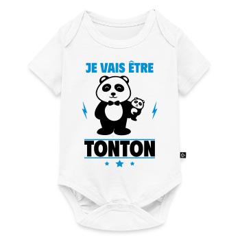 Bientôt Tonton – Prêt à devenir le meilleur oncle - Body à manches courtes Premium Bébé - blanc - Devant