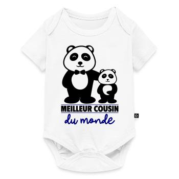 meilleur cousin - Body à manches courtes Premium Bébé - blanc - Devant