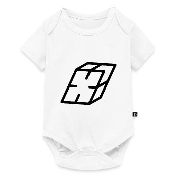 Lettre générale X - Body à manches courtes Premium Bébé - blanc - Devant