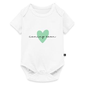 Coming Soon | Baby Shirt | Baby Gift - Baby Premium short-sleeve bodysuit - white - Front