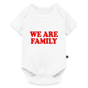 We are family - Body à manches courtes Premium Bébé - blanc - Devant