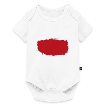 Splashes of Color Blobs splashes of paint Painter Gift - Baby Premium short-sleeve bodysuit - white - Front