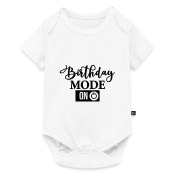 Mode Anniversaire sur Mode Anniversaire sur - Body à manches courtes Premium Bébé - blanc - Devant