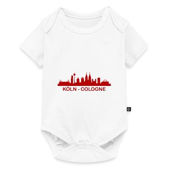 Köln Skyline Cologne Germany - Baby Premium short-sleeve bodysuit - white - Front