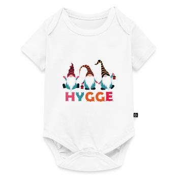 Hygge Christmas - Baby Premium Kurzarmbody - Weiß - Vorne