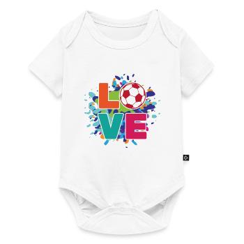 Football - Body à manches courtes Premium Bébé - blanc - Devant