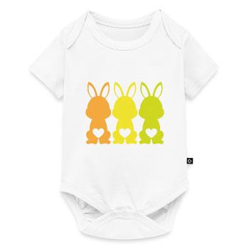 Ostern - Baby Premium Kurzarmbody - Weiß - Vorne