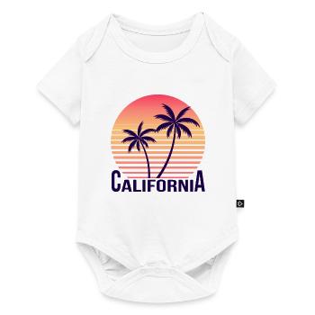California - Baby Premium short-sleeve bodysuit - white - Front