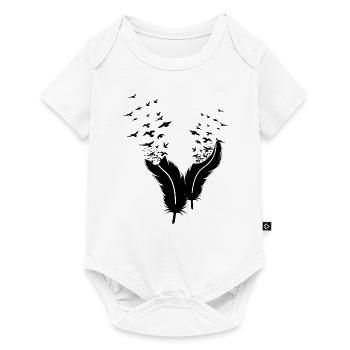 Rebondir - Body à manches courtes Premium Bébé - blanc - Devant
