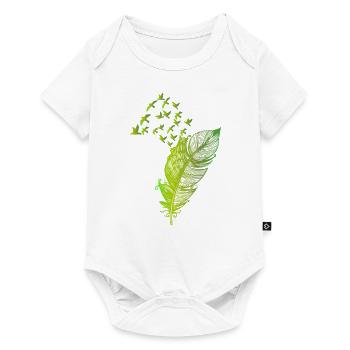 Rebondir - Body à manches courtes Premium Bébé - blanc - Devant