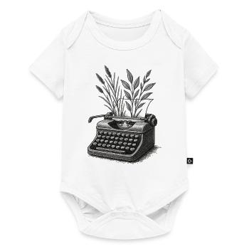 Lettres vivantes - Body à manches courtes Premium Bébé - blanc - Devant