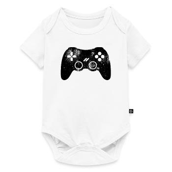 Controller Gamer Gamer Video Game Video Game VG - Baby Premium short-sleeve bodysuit - white - Front