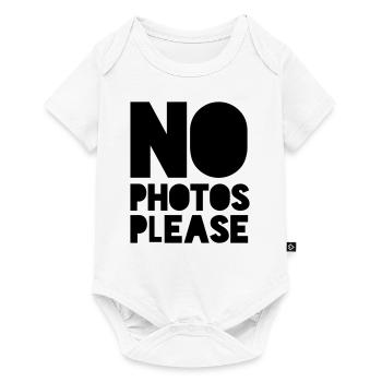 no pictures please - Baby Premium short-sleeve bodysuit - white - Front