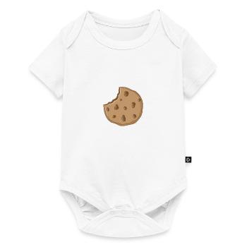 Chocolate filled cookies - Baby Premium short-sleeve bodysuit - white - Front