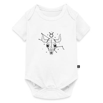 Taurus Zodiac sign April May - Baby Premium short-sleeve bodysuit - white - Front