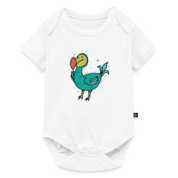 Dodo Bird from Mauritius - Baby Premium short-sleeve bodysuit - white - Front