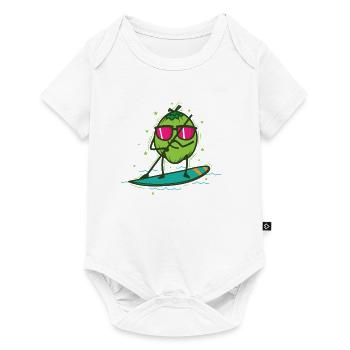 Coconut in SUP Stand up Paddling - Baby Premium short-sleeve bodysuit - white - Front