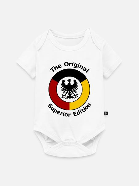 Die Deutschen - Baby Premium Kurzarmbody - Weiß
