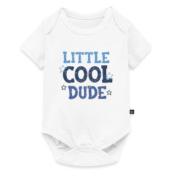 Little Cool Dude - Baby Premium short-sleeve bodysuit - white - Front