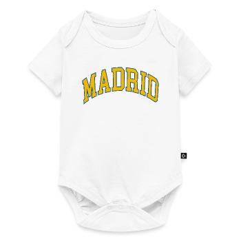 Madrid - Baby Premium short-sleeve bodysuit - white - Front
