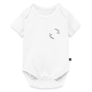 Frame flower - Baby Premium short-sleeve bodysuit - white - Front