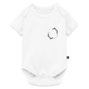 Cadre - Body à manches courtes Premium Bébé - blanc - Devant
