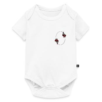 Roses - Baby Premium short-sleeve bodysuit - white - Front
