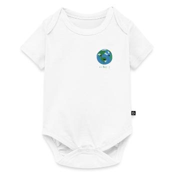 No Planet B – Focus sur la sensibilisation à l’environnement - Body à manches courtes Premium Bébé - blanc - Devant