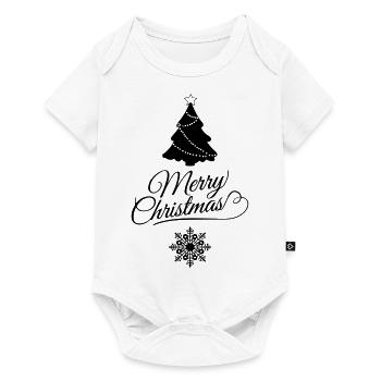 merry_christmas_3 - Baby Premium short-sleeve bodysuit - white - Front